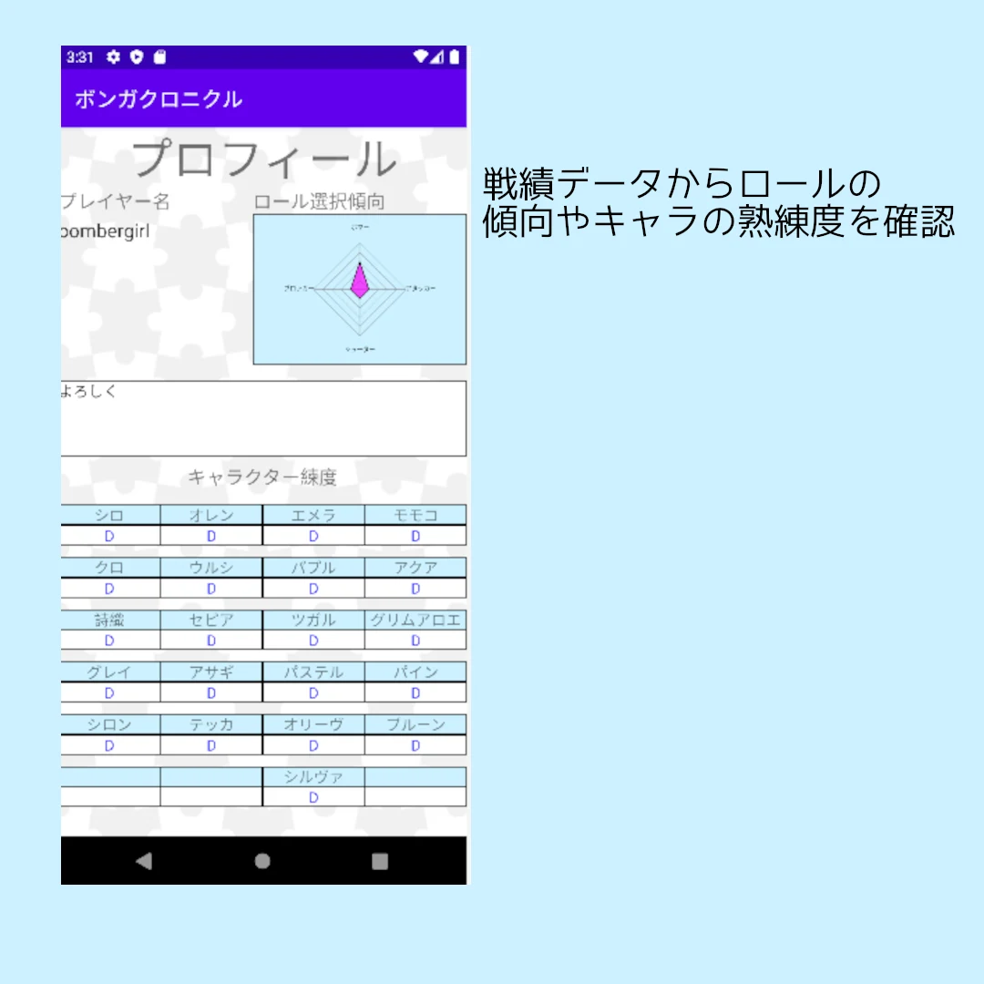 ボンガクロニクル screenshot